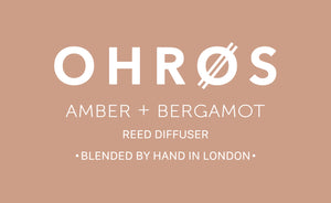DIFFUSER - Amber + Bergamot