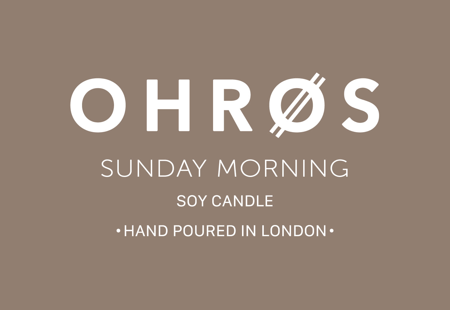 ☕️ Sunday Morning - soy wax candle ☕️